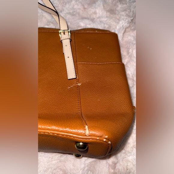 Michael Kors Tan Leather Tote - Picture 8 of 16